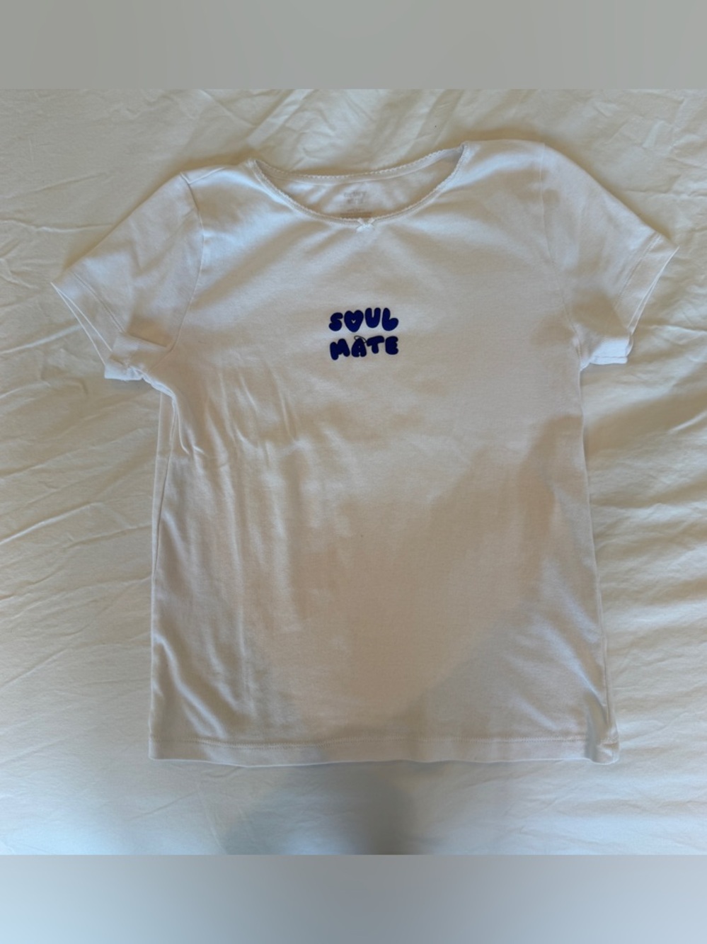 White Graphic Tee